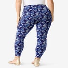 Plus Size Ankle Length Essential Stretch Legging image number null