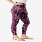 Plus Size Essential Stretch Ankle Length Pull-On Legging image number null
