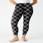 Plus Size Ankle Length Essential Stretch Legging image number null