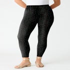 Plus Size Ankle Length Essential Stretch Legging image number null
