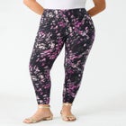 Plus Size Ankle Length Essential Stretch Legging image number null