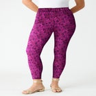 Plus Size Essential Stretch Ankle Length Pull-On Legging image number null