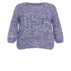 Charli Drop Shoulder Cable Sweater image number 4