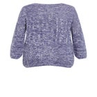 Charli Drop Shoulder Cable Sweater image number 5