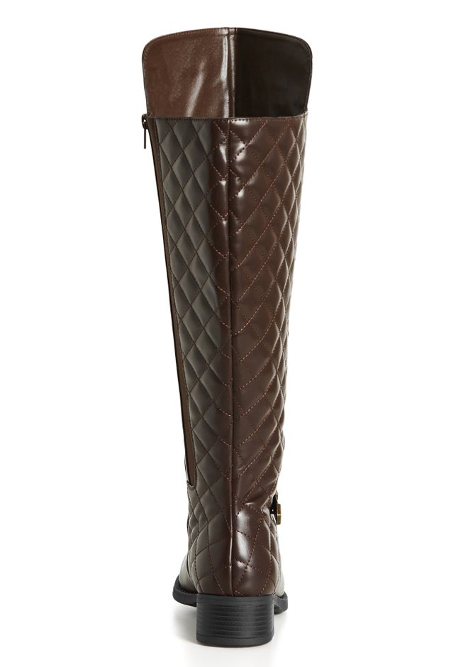 Ivory Tall Boot image number 1