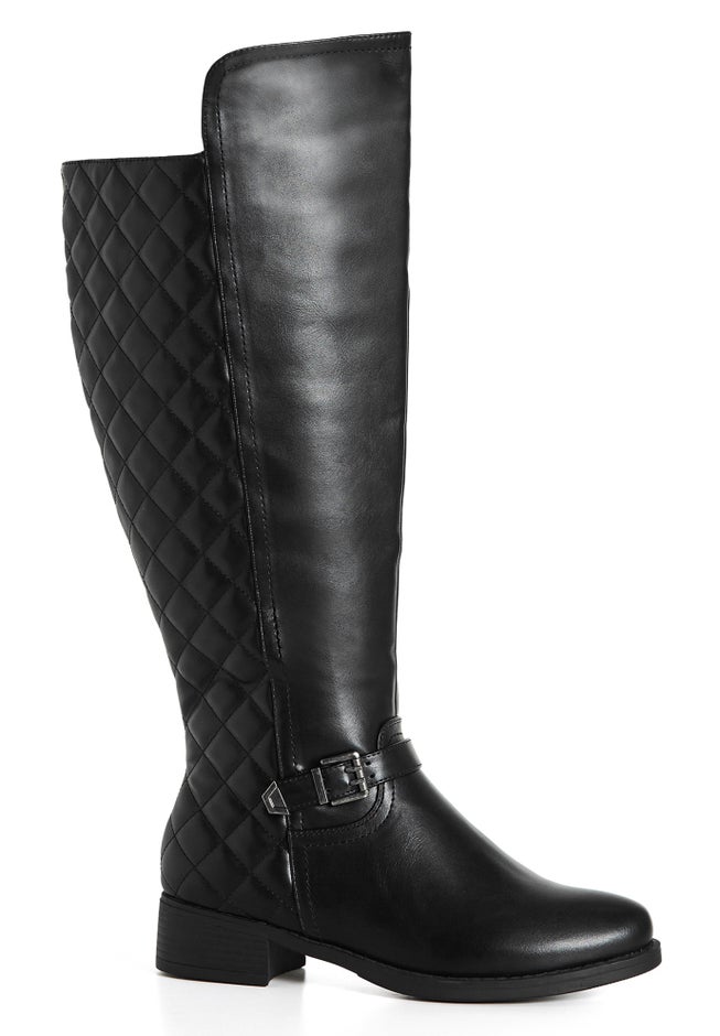 Ivory Tall Boot image number 0