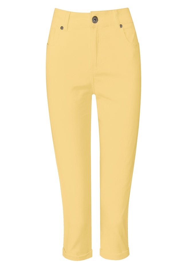 Stretch Denim Capri Pant image number 2