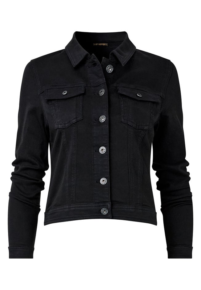 Essential Stretch Denim Jacket image number 1