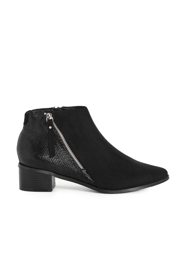 Arla Ankle Snake Skin Effect Boot image number null