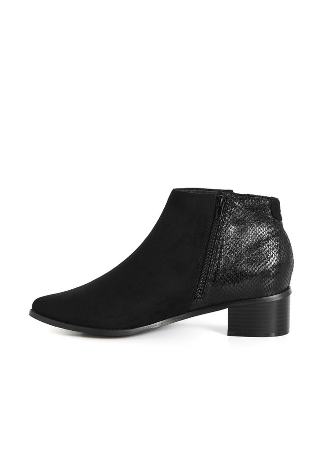 Arla Ankle Snake Skin Effect Boot image number null