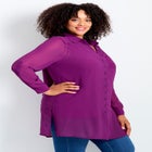 Convertible Button Down Tunic image number 2
