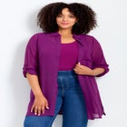 Convertible Button Down Tunic image number 0