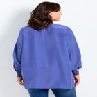 Pleated Peasant Blouse image number 1
