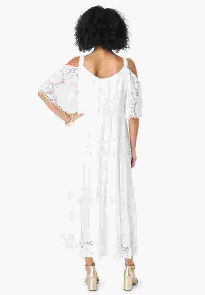 Lace Panelled Maxi Dress image number 1