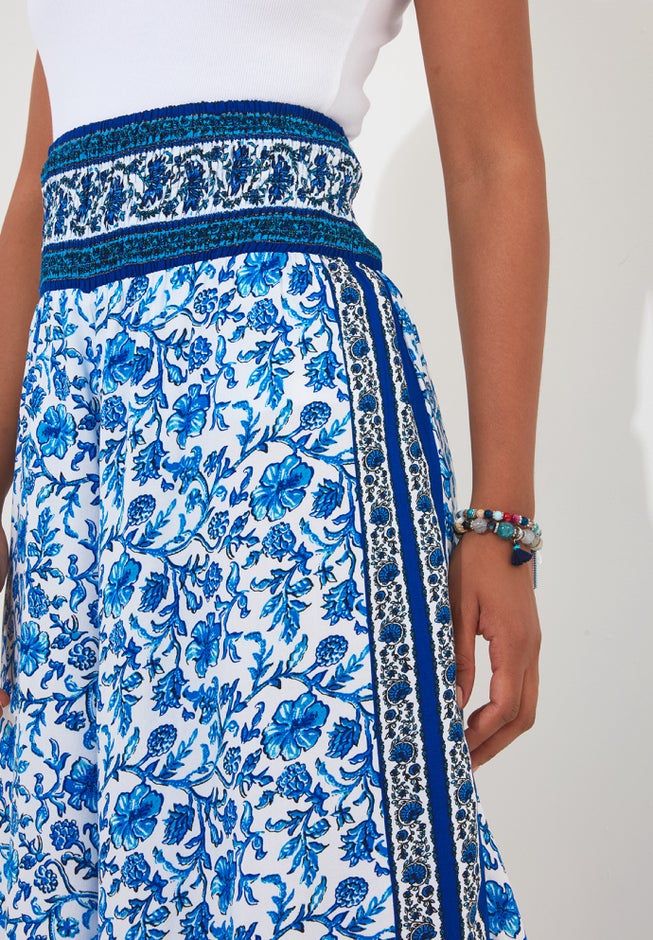 Flowy Crop Beach Pant image number 1