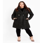 Estelle Double Button Collared Coat image number null