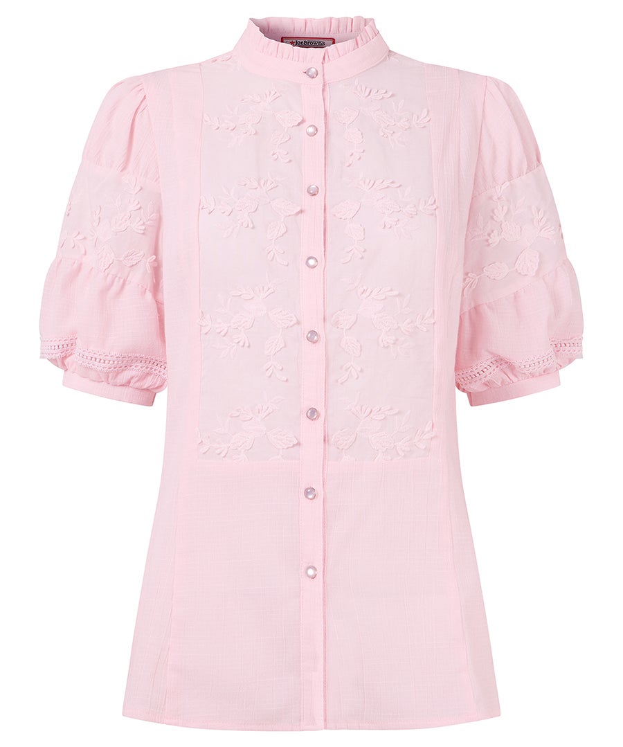 Lace Embroidered Blouse image number 3