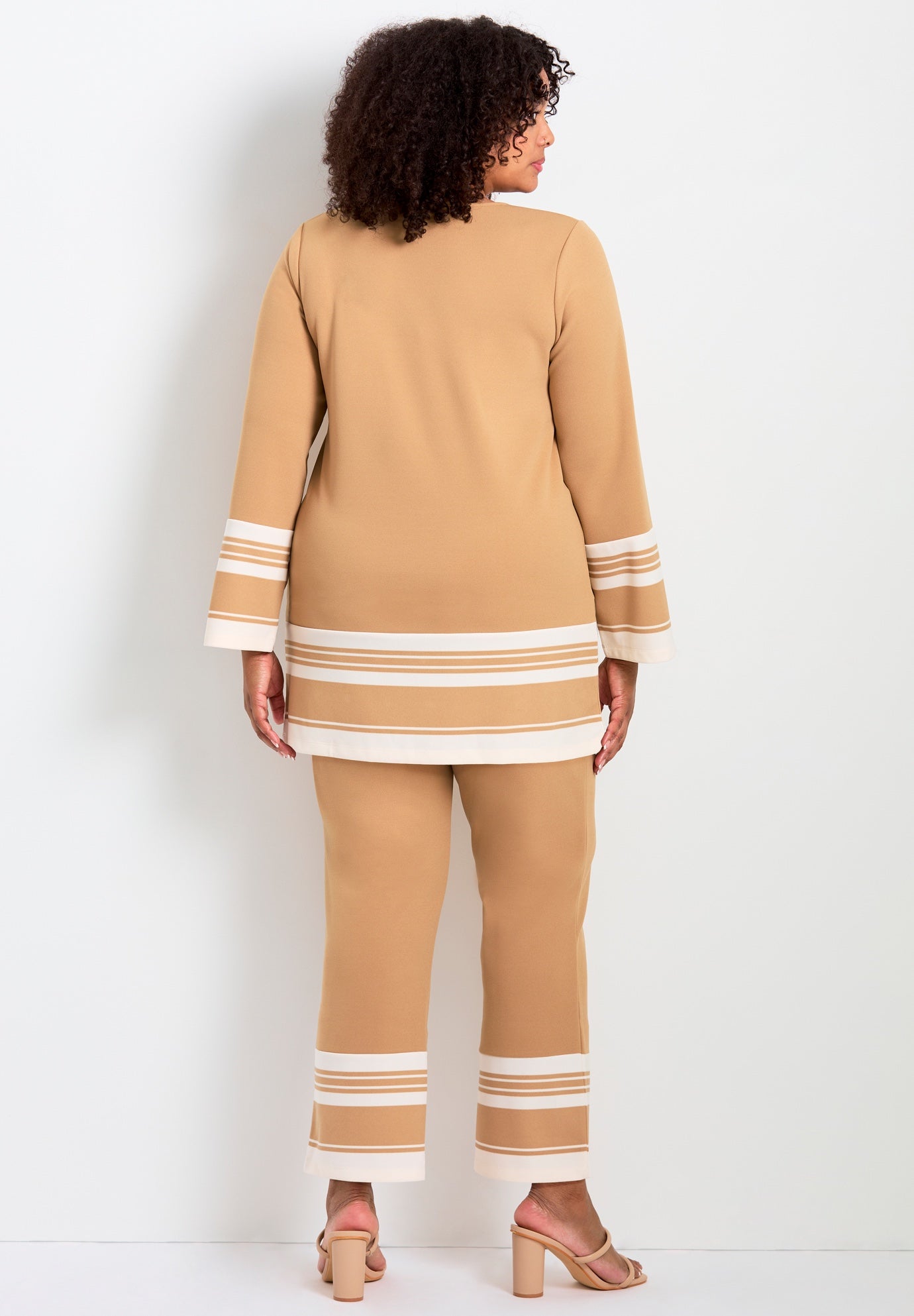Border Stripe Straight Leg Pant image number 1