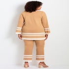 Border Stripe Straight Leg Pant image number 1