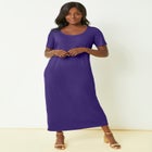 2-Piece Stretch Knit Duster Set image number null