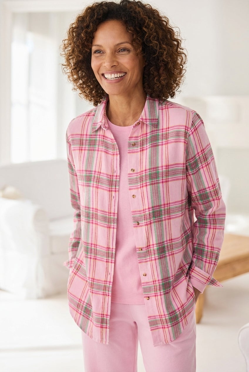 Soft Cotton Flannel Shirt image number 0