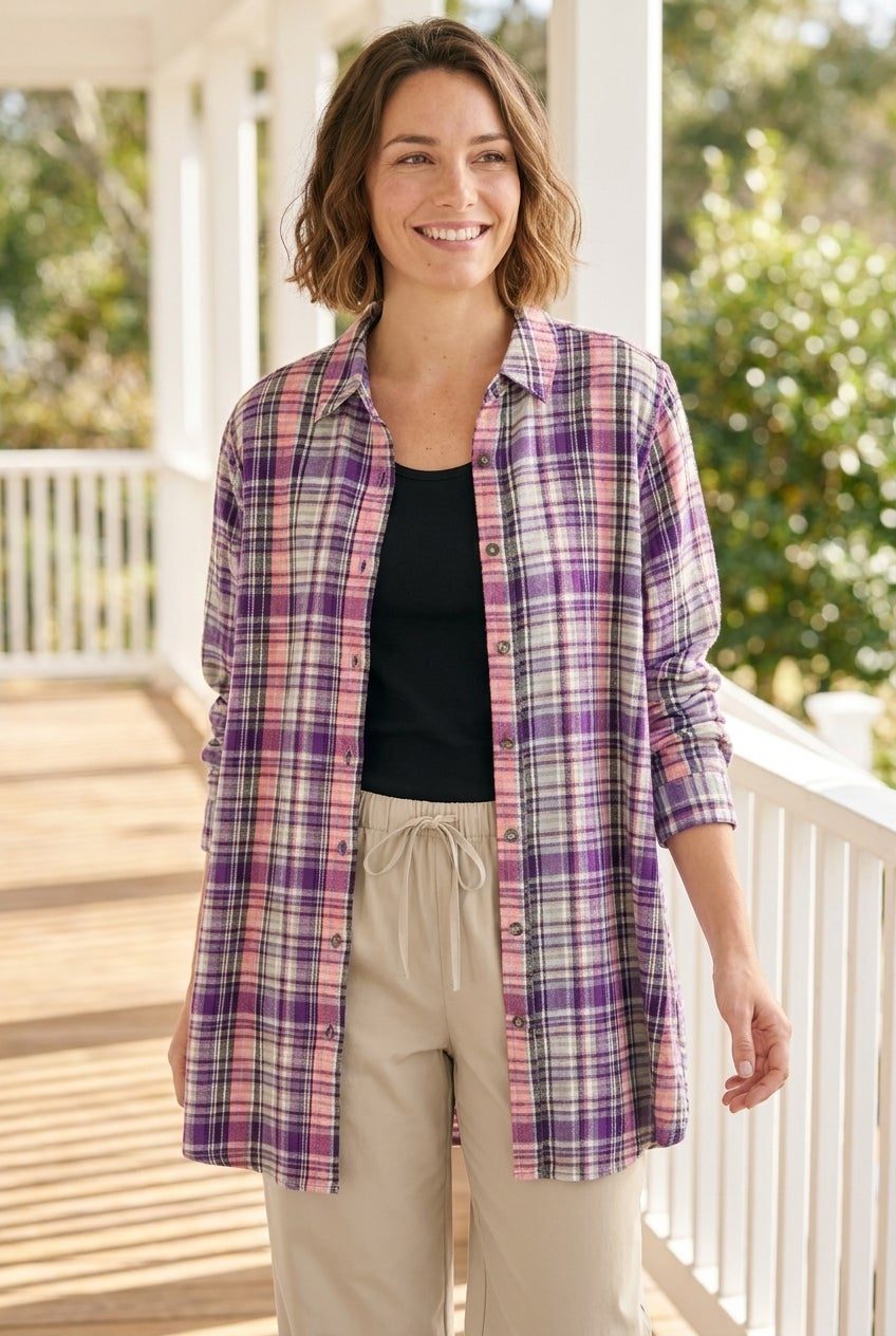 Soft Cotton Flannel Shirt image number 0