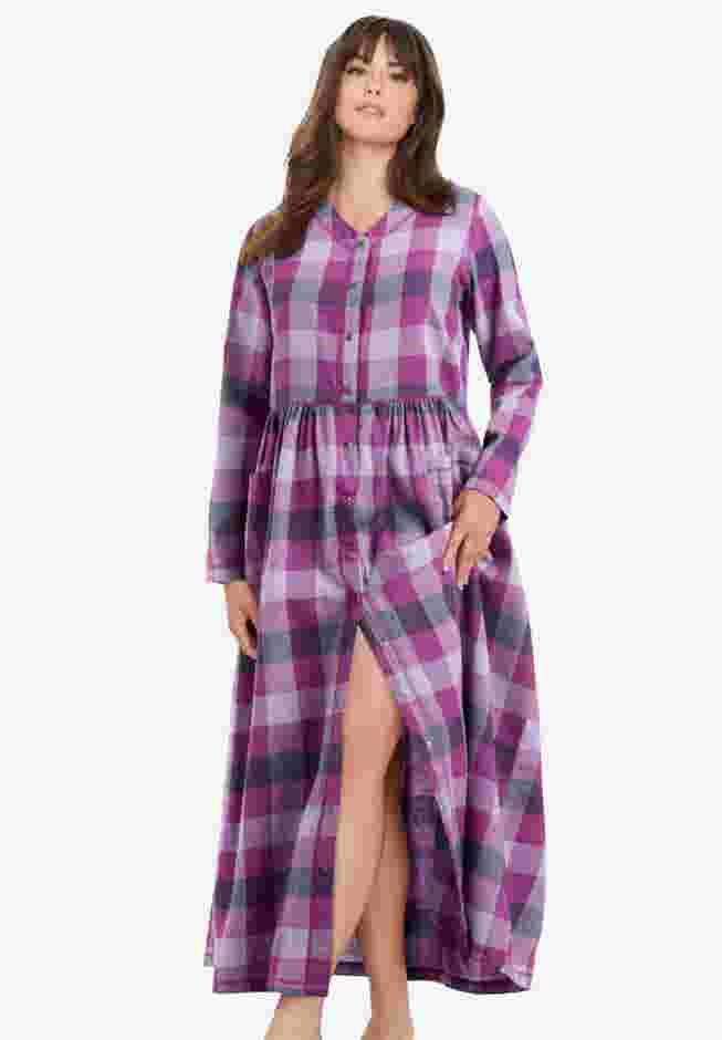 Flannel Plaid Lounger  image number 0