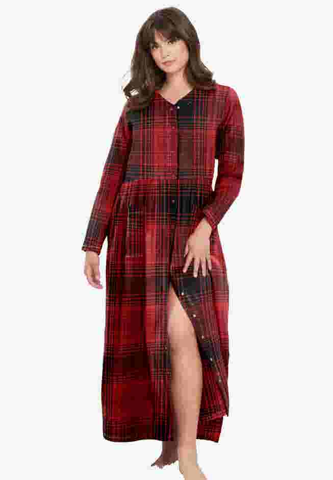Flannel Plaid Lounger  image number 0