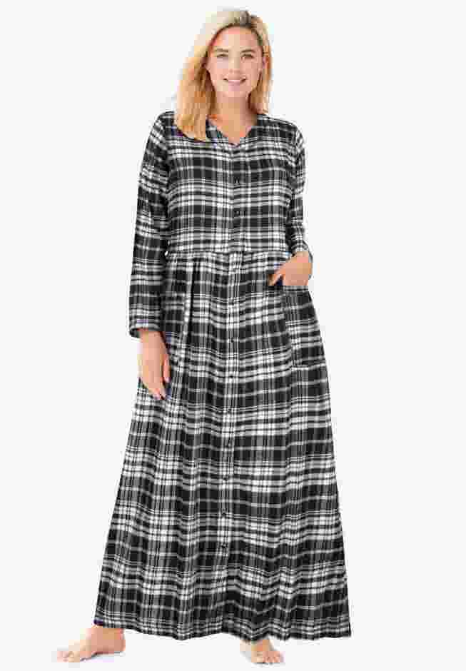 Flannel Plaid Lounger  image number 0