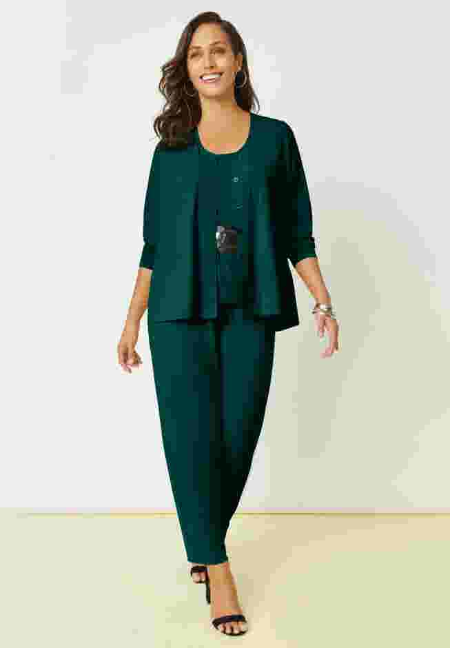 4-Piece Stretch Knit Wardrober image number 0