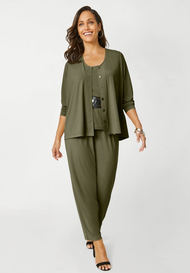 4-Piece Stretch Knit Wardrober image number 0