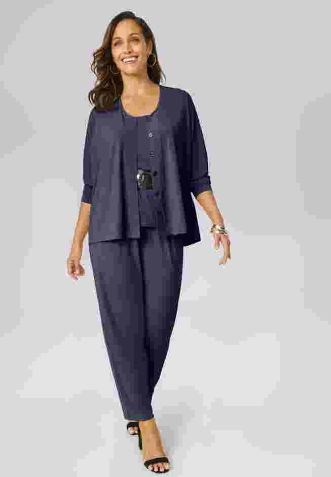 4-Piece Stretch Knit Wardrober image number 0