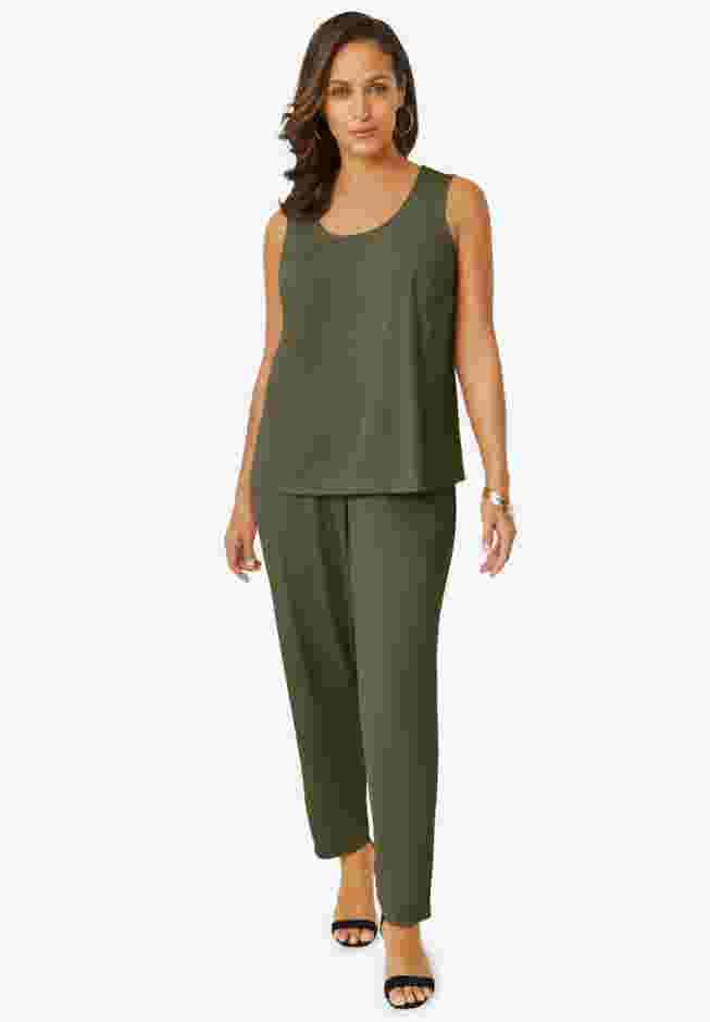 4-Piece Stretch Knit Wardrober image number 4
