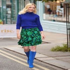 Turtleneck Cable Sweater image number null