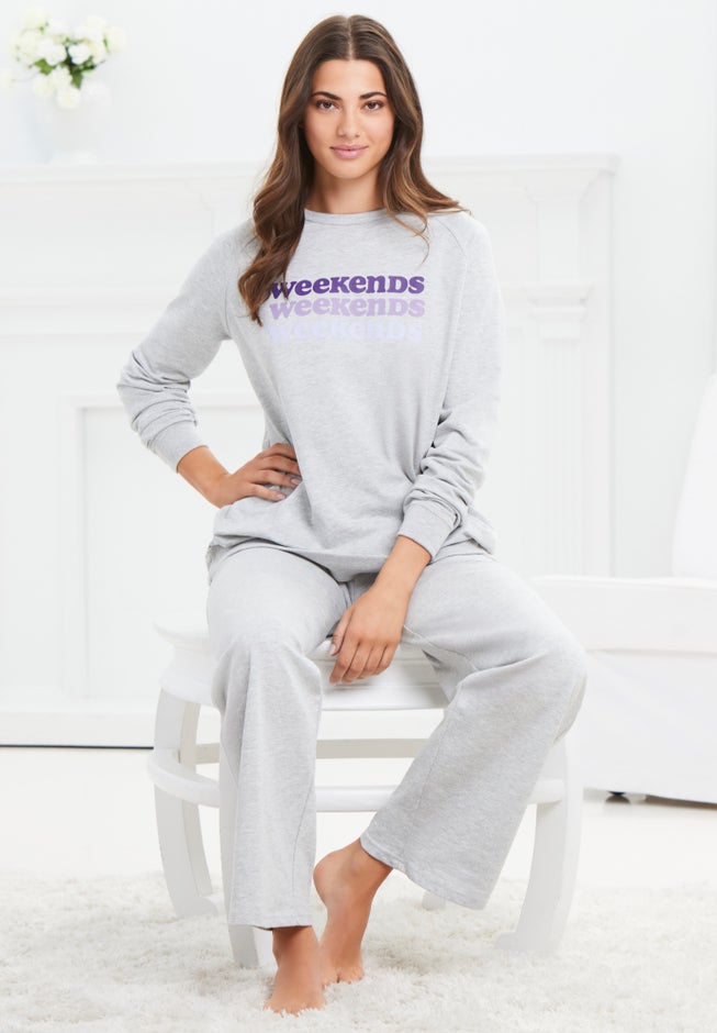 Dreams & Co.® 2-Piece Sweatshirt Set image number 3