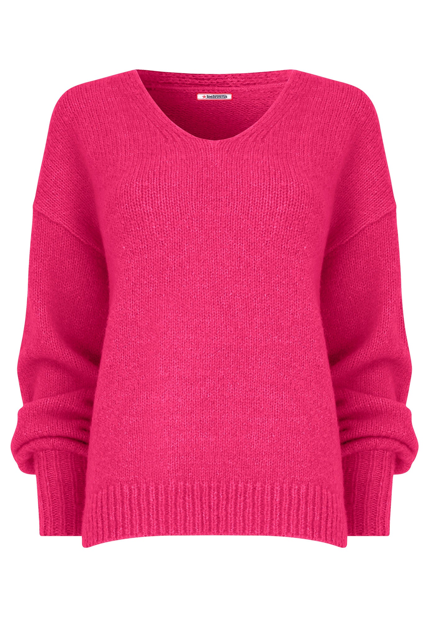 Cozy V-Neck Pullover Sweater image number 3