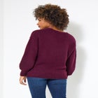 Cozy V-Neck Pullover Sweater image number 1