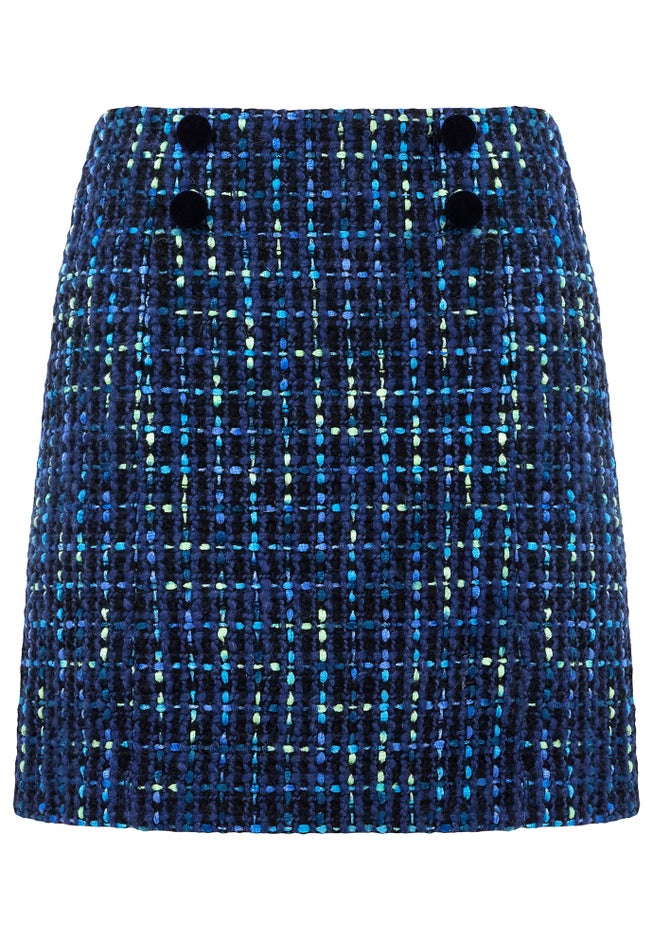 Tweed Pencil Skirt image number 3