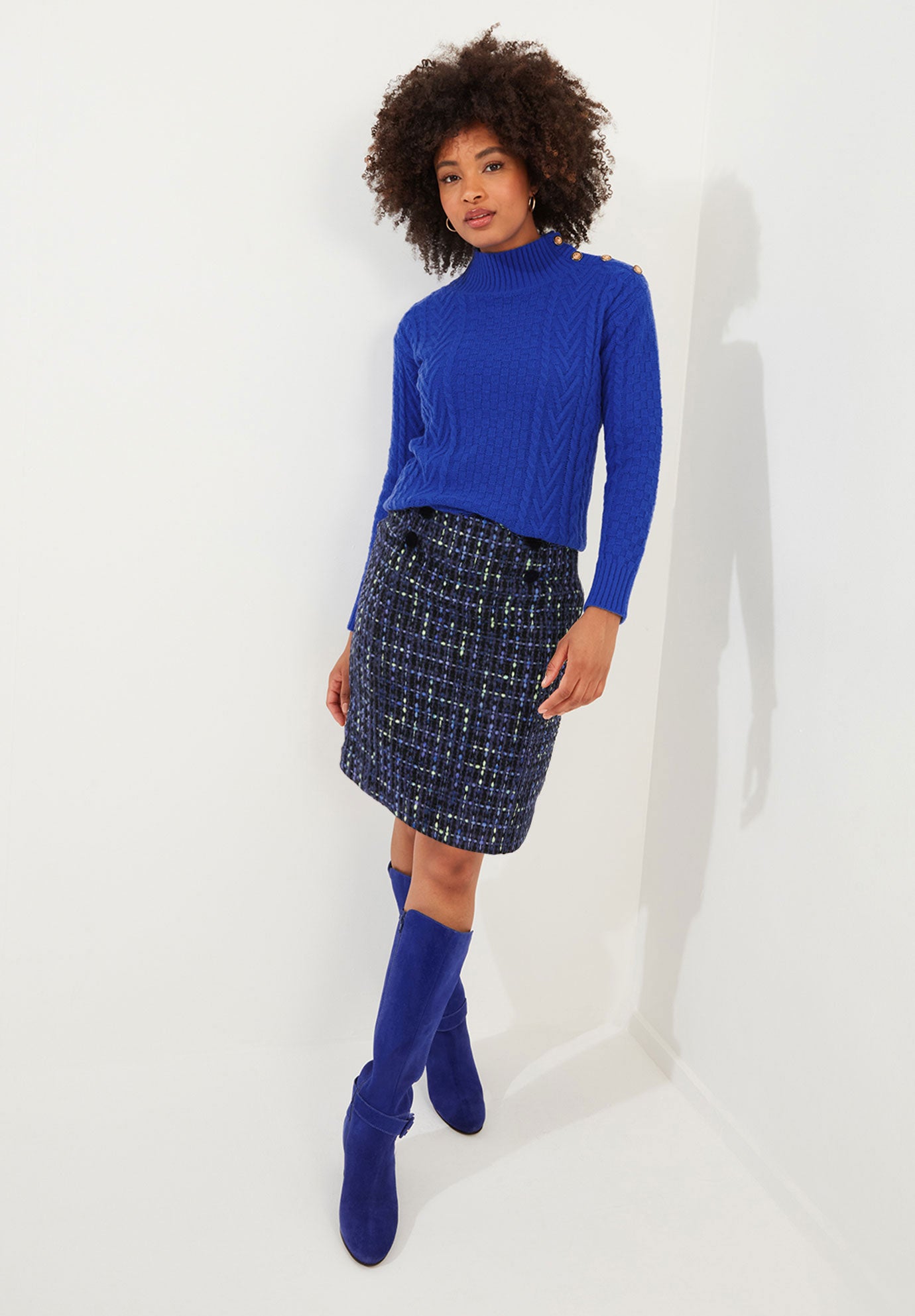 Tweed Pencil Skirt image number 0