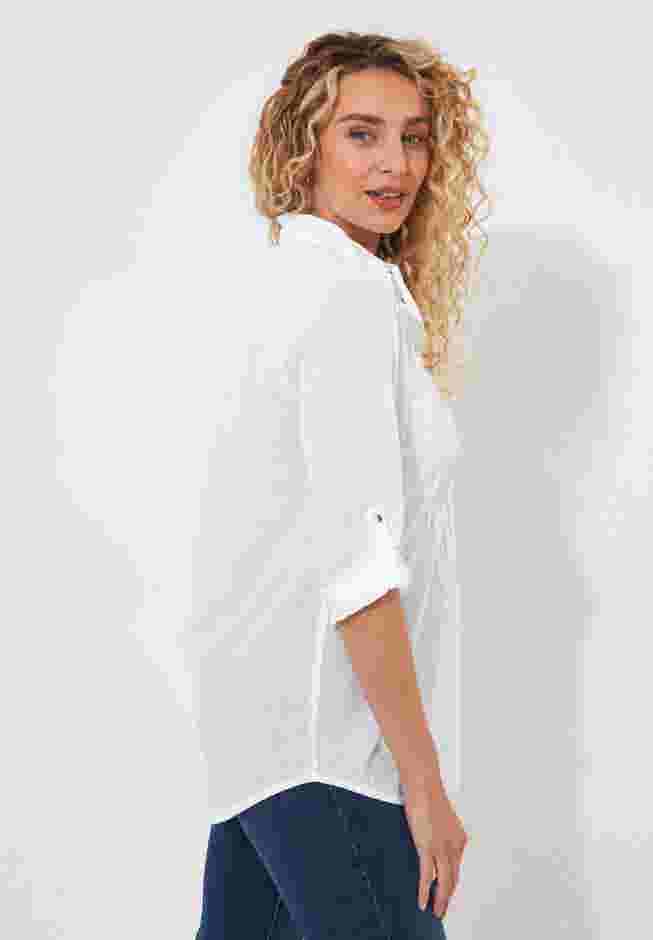 Cotton Pintuck Tunic image number 2
