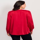 Chain Detail Satin Top image number 1