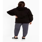 Frill Eggplant Hoodie image number null
