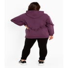 Frill Eggplant Hoodie image number null