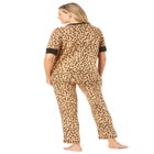 Printed Henley PJ Set image number null
