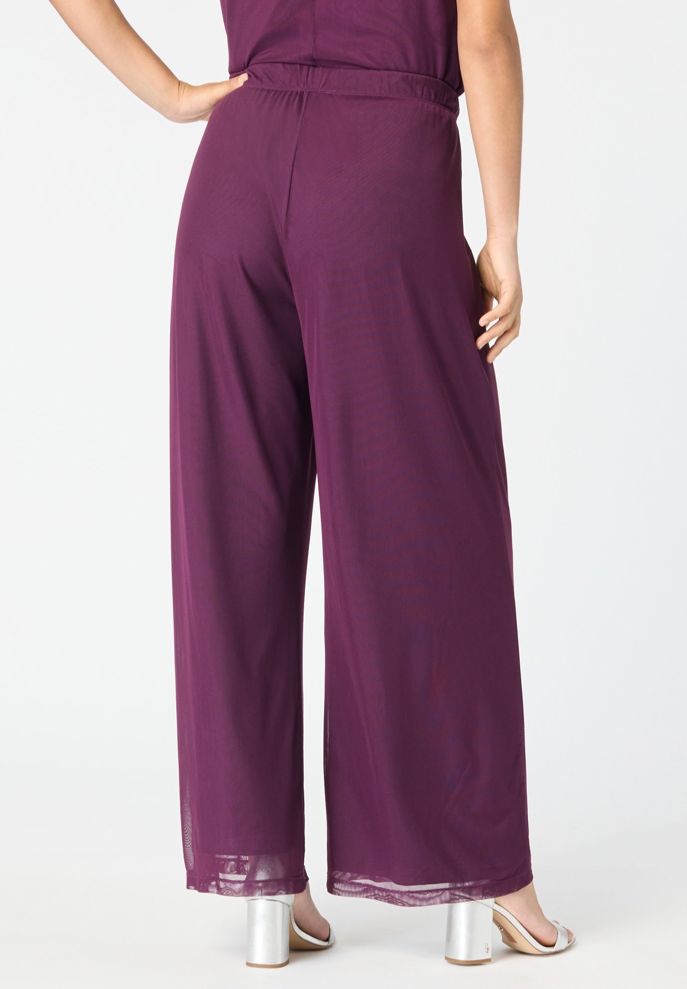 Mesh Overlay Pant image number 1