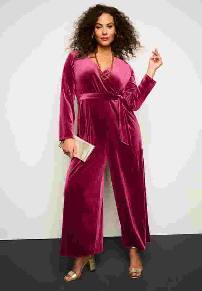 Velour Jumpsuit image number 0