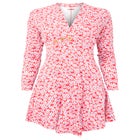 Stretch Knit Asymmetrical Tunic image number null