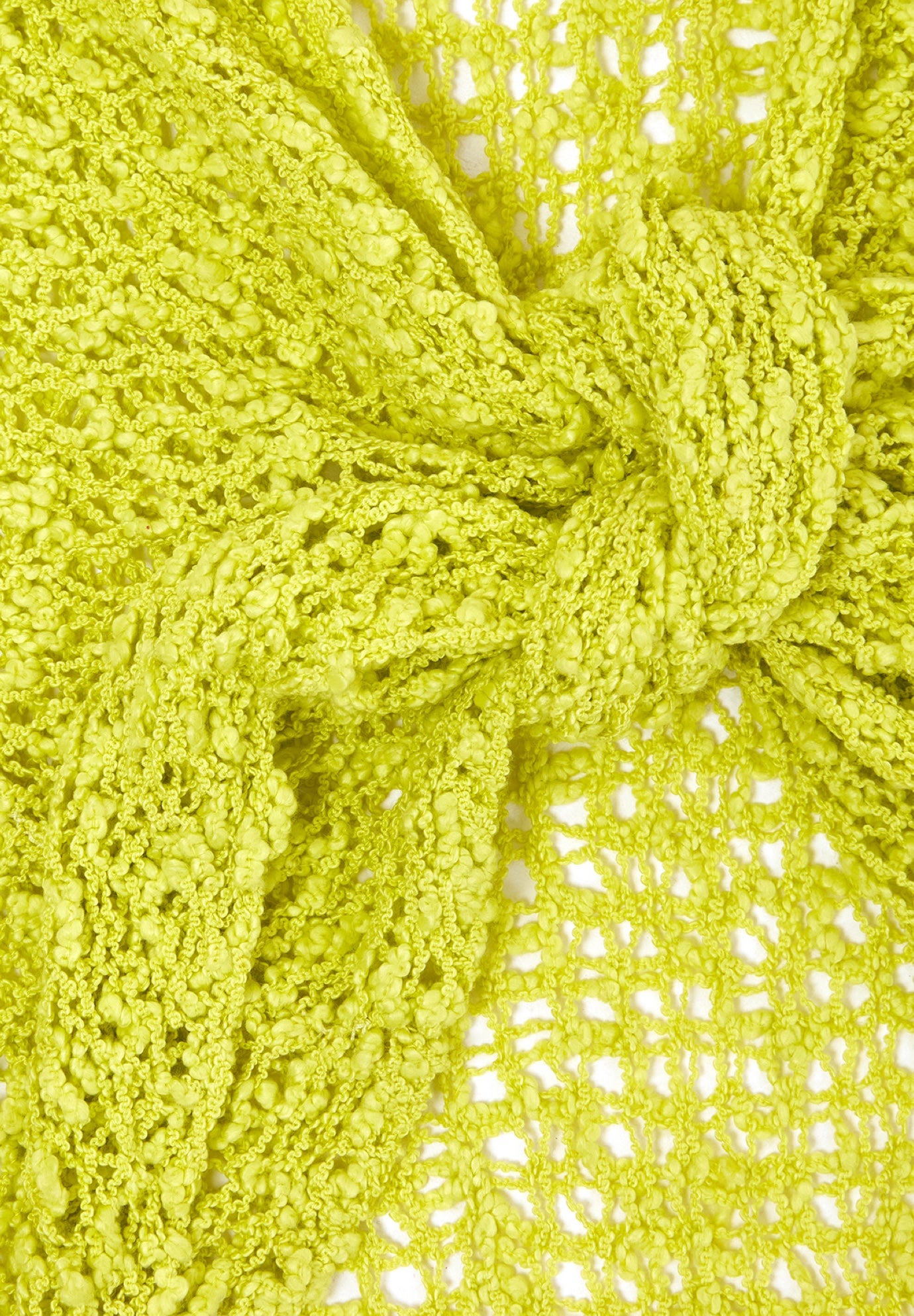 Popcorn Knit Tie Front Shrug image number 2