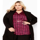 Eva Longline Gold Waist Belt Print Shirt image number 0