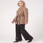 Wrap Jacket With Whipstitch Trim image number 2